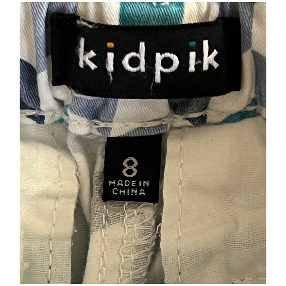 Kidpik Boy Geo Chino Shorts Size 8 - Picture 3 of 4